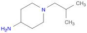 1-(2-methylpropyl)piperidin-4-amine