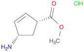 methyl (1R,4S)-4-aminocyclopent-2-ene-1-carboxylate hydrochloride