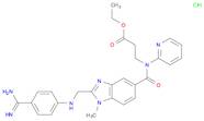 b-Alanine,N-[[2-[[[4-(aminoiminomethyl)phenyl]amino]methyl]-1-methyl-1H-benzimidazol-5-yl]carbonyl…