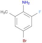 Benzenamine, 4-bromo-2-fluoro-6-methyl-