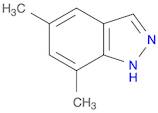 1H-Indazole, 5,7-dimethyl-