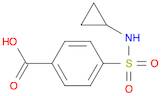 4-(cyclopropylsulfamoyl)benzoic acid