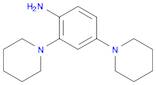 2,4-Di(piperidin-1-yl)aniline