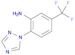 2-(1H-1,2,4-Triazol-1-yl)-5-(trifluoromethyl)aniline