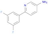 3-Pyridinamine, 6-(3,5-difluorophenyl)-