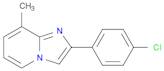 2-(4-Chlorophenyl)-8-methylimidazo[1,2-A]pyridine