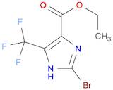 Ethyl 2-bromo-5-(trifluoromethyl)-1H-imidazole-4-carboxylate