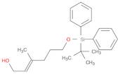 (E)-6-((tert-butyldiphenylsilyl)oxy)-3-methylhex-2-en-1-ol