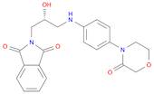 1H-Isoindole-1,3(2H)-dione,2-[(2R)-2-hydroxy-3-[[4-(3-oxo-4-morpholinyl)phenyl]amino]propyl]-