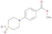 Methyl 4-(1,1-dioxidothiomorpholino)benzoate