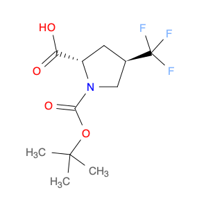 (2S,4R)-1-tert-Butoxycarbonyl-4-(trifluoromethyl)pyrrolidine-2-carboxylic acid