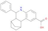 5,6,6a,7,8,9,10,10a-Octahydro-6-phenyl-7,10-methanophenanthridine-2-carboxylic acid