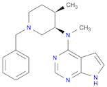 1H-Pyrrolo[2,3-d]pyrimidin-4-amine,N-methyl-N-[(3R,4R)-4-methyl-1-(phenylmethyl)-3-piperidinyl]-