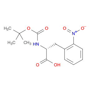 D-Phenylalanine,N-[(1,1-dimethylethoxy)carbonyl]-2-nitro-