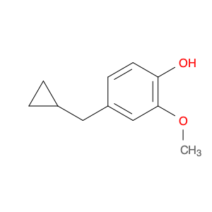 Phenol, 4-(cyclopropylmethyl)-2-methoxy-