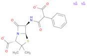 4-Thia-1-azabicyclo[3.2.0]heptane-2-carboxylic acid,6-[(carboxyphenylacetyl)amino]-3,3-dimethyl-7-…