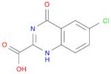 2-Quinazolinecarboxylic acid, 6-chloro-1,4-dihydro-4-oxo-