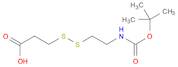 Propanoic acid, 3-[[2-[[(1,1-dimethylethoxy)carbonyl]amino]ethyl]dithio]-