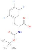 D-Phenylalanine, N-[(1,1-dimethylethoxy)carbonyl]-2,4,5-trifluoro-