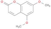 2H-1-Benzopyran-2-one, 5,7-dimethoxy-