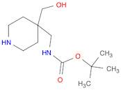 Carbamic acid, [[4-(hydroxymethyl)-4-piperidinyl]methyl]-,1,1-dimethylethyl ester