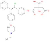 Ethanamine, 2-[4-(2-chloro-1,2-diphenylethenyl)phenoxy]-N,N-diethyl-,2-hydroxy-1,2,3-propanetricar…