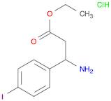 Ethyl 3-amino-3-(4-iodophenyl)propanoate, HCl