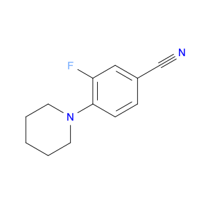 3-Fluoro-4-(piperidin-1-yl)benzonitrile