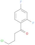 1-Butanone, 4-chloro-1-(2,4-difluorophenyl)-