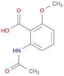 2-Acetamido-6-methoxybenzoic acid