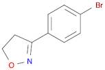 3-(4-Bromophenyl)-4,5-dihydro-1,2-oxazole