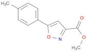 methyl 5-(4-methylphenyl)isoxazole-3-carboxylate