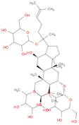 b-D-Glucopyranoside,(3b,6a,12b)-20-(b-D-glucopyranosyloxy)-3,12-dihydroxydammar-24-en-6-yl 2-O-(...