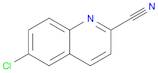 2-Quinolinecarbonitrile, 6-chloro-