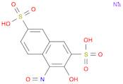 2,7-Naphthalenedisulfonic acid, 3-hydroxy-4-nitroso-, disodium salt