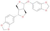 1,3-Benzodioxole,5-[4-(1,3-benzodioxol-5-yloxy)tetrahydro-1H,3H-furo[3,4-c]furan-1-yl]-,(1S,3aR,4R…