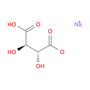 Butanedioic acid, 2,3-dihydroxy- (2R,3R)-, monosodium salt