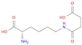 L-Lysine, N6-(3-carboxy-1-oxopropyl)-