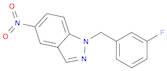 1H-Indazole, 1-[(3-fluorophenyl)methyl]-5-nitro-