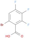 Benzoic acid, 6-bromo-2,3,4-trifluoro-