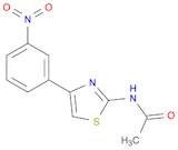 Acetamide, N-[4-(3-nitrophenyl)-2-thiazolyl]-