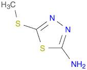 1,3,4-Thiadiazol-2-amine, 5-(methylthio)-