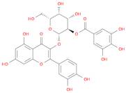 4H-1-Benzopyran-4-one,2-(3,4-dihydroxyphenyl)-5,7-dihydroxy-3-[[2-O-(3,4,5-trihydroxybenzoyl)-b-...