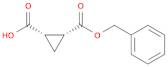 1,2-Cyclopropanedicarboxylic acid, mono(phenylmethyl) ester, cis-