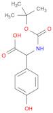 Benzeneacetic acid,a-[[(1,1-dimethylethoxy)carbonyl]amino]-4-hydroxy-