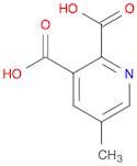 2,3-Pyridinedicarboxylic acid, 5-methyl-