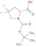 1,2-Pyrrolidinedicarboxylic acid, 4,4-difluoro-, 1-(1,1-dimethylethyl)ester, (2R)-