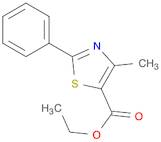 5-Thiazolecarboxylic acid, 4-methyl-2-phenyl-, ethyl ester