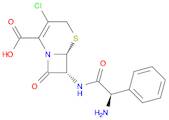 5-Thia-1-azabicyclo[4.2.0]oct-2-ene-2-carboxylic acid,7-[[(2R)-aminophenylacetyl]amino]-3-chloro...