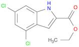 1H-Indole-2-carboxylic acid, 4,6-dichloro-, ethyl ester